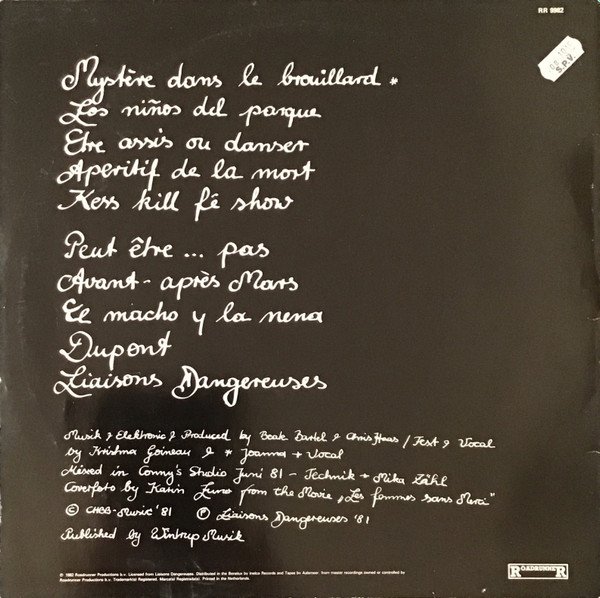 Liaisons Dangereuses — Liaisons Dangereuses 2