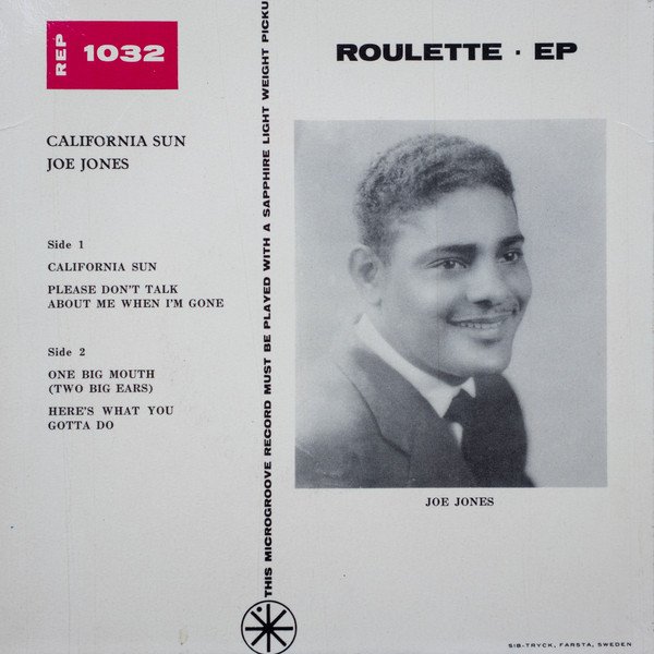 Joe Jones (2) — California Sun 2