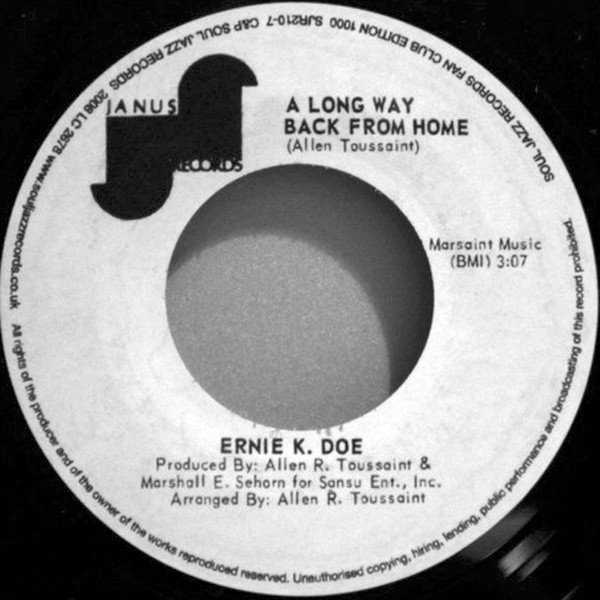Ernie K-Doe — Here Come The Girls 2