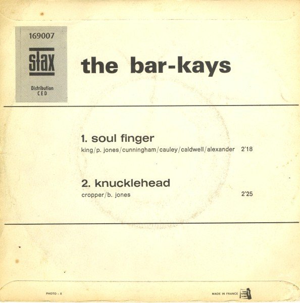 Bar-Kays — Soul Finger 2