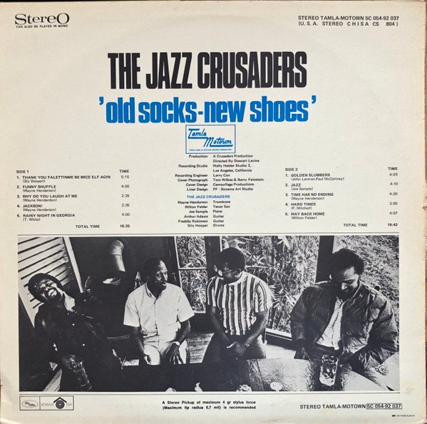 The Crusaders — Old Socks, New Shoes...New Socks, Old Shoes 2