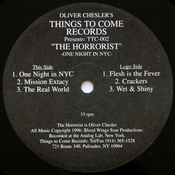 The Horrorist — One Night In N.Y.C. 2