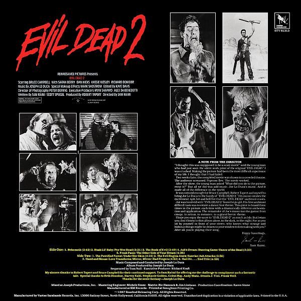 Joseph LoDuca — Evil Dead 2 (Original Soundtrack Recording) 2