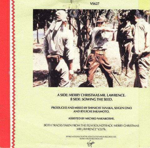 Ryuichi Sakamoto — Merry Christmas Mr. Lawrence 2
