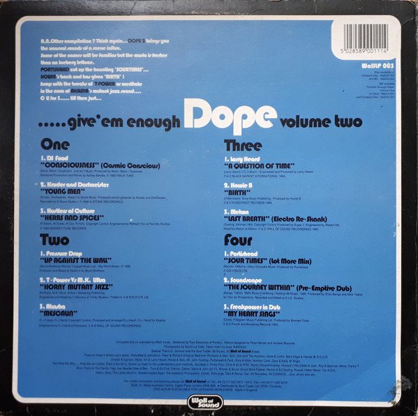 Various — Give 'Em Enough Dope Volume Two 2