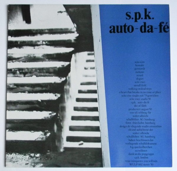 SPK — Auto-Da-Fé