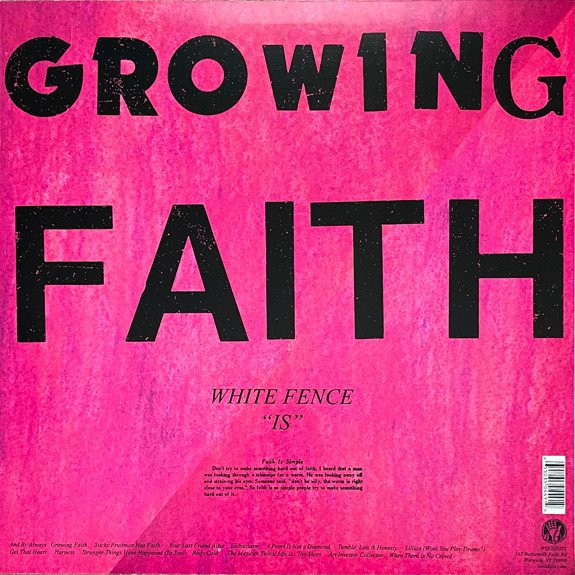 White Fence — Is Growing Faith 2