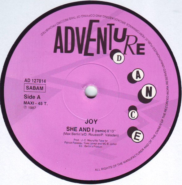 Joy (8) — She And I (Remix) 2