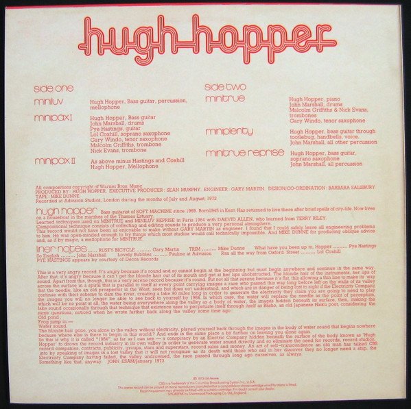 Hugh Hopper — 1984 2