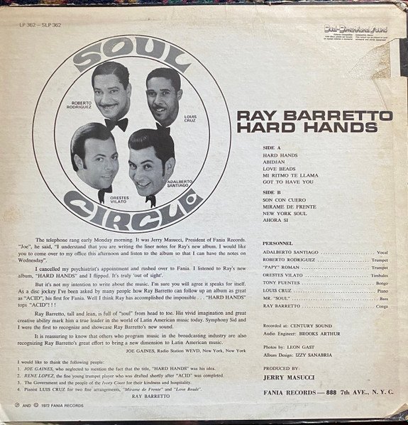 Ray Barretto — Hard Hands 2