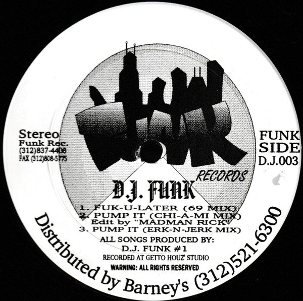 DJ Funk — Psycho Funk EP 2