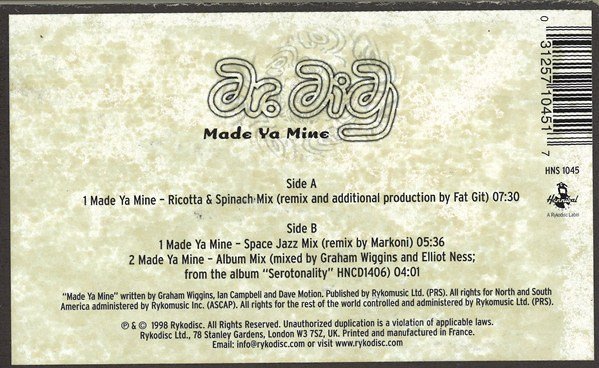 Dr. Didg — Made Ya Mine 2