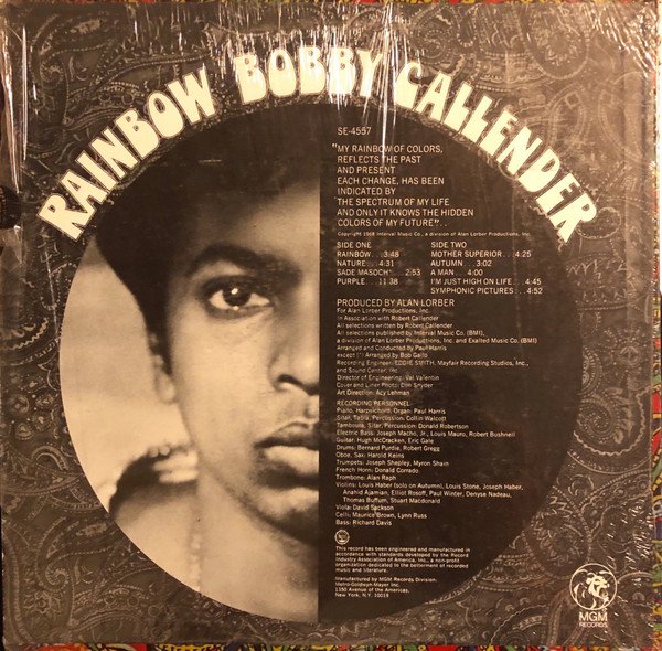 Bobby Callender — Rainbow 2