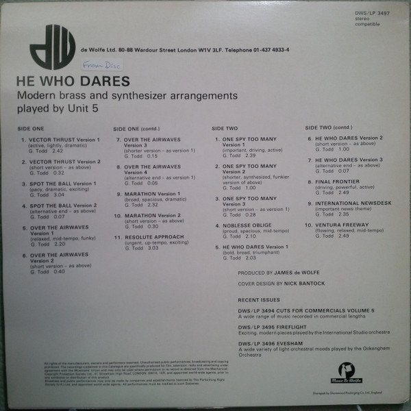 Unit 5 (5) — He Who Dares 2