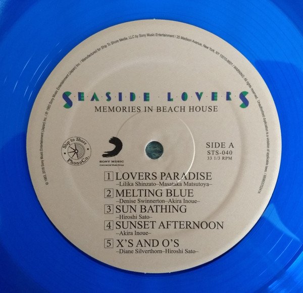 Masataka Matsutoya, Akira Inoue, Hiroshi Sato — Seaside Lovers ‎– Memories In Beach House 2
